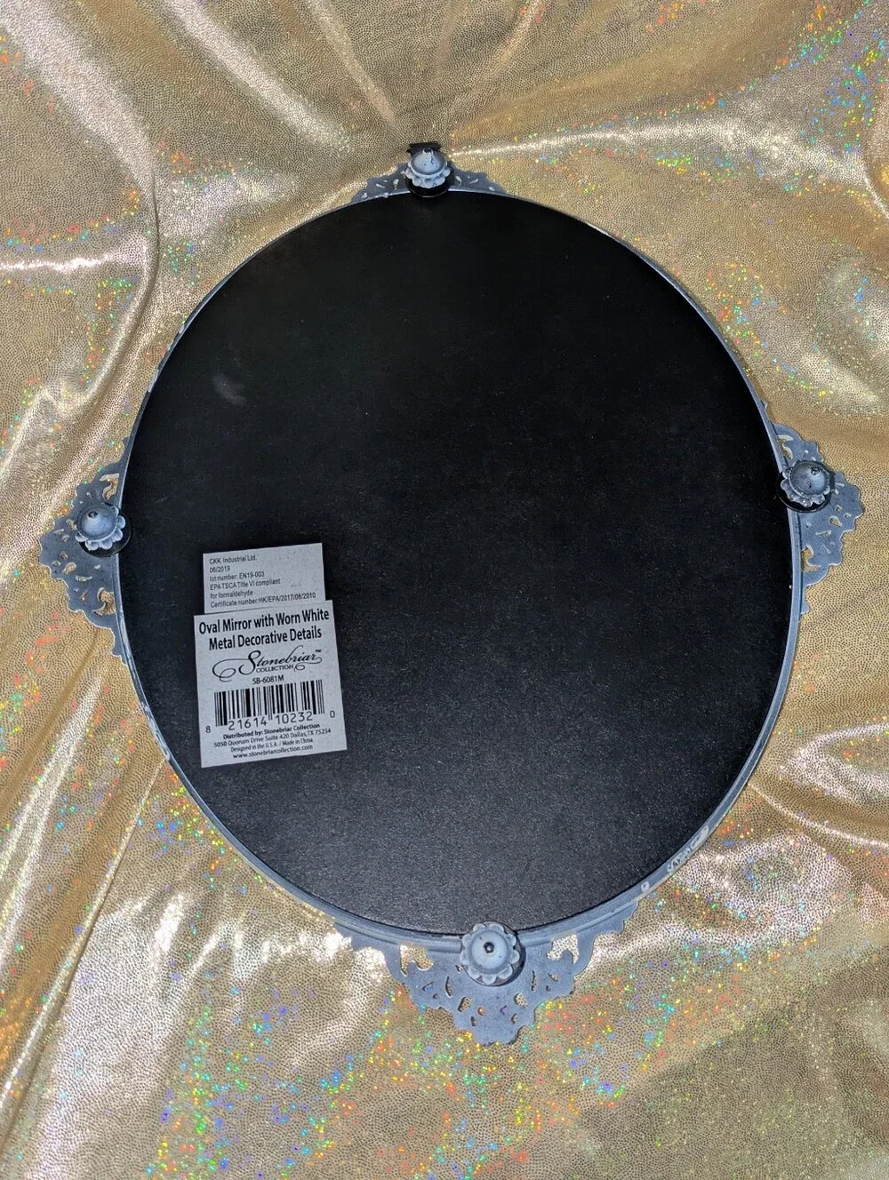 Antique-look Mirror By Stonebriar Collection NWT